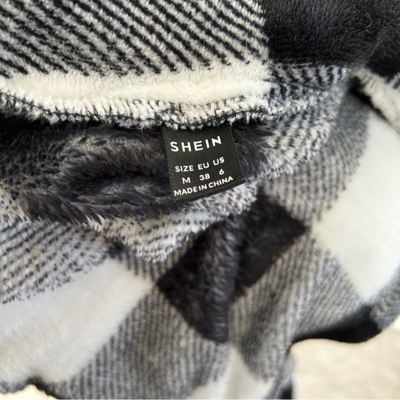 Cozy Fuzzy Shacket Shirt Jacket - Picture 10 of 12